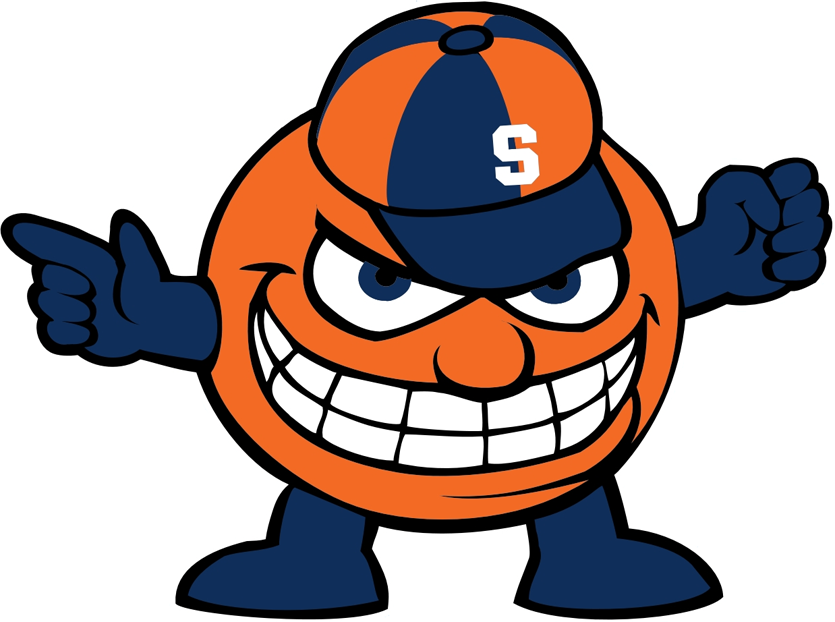 Syracuse Orange 1995-Pres Mascot Logo diy DTF decal sticker...